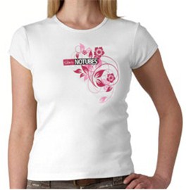 Ladies PowaPink Floral T-shirt